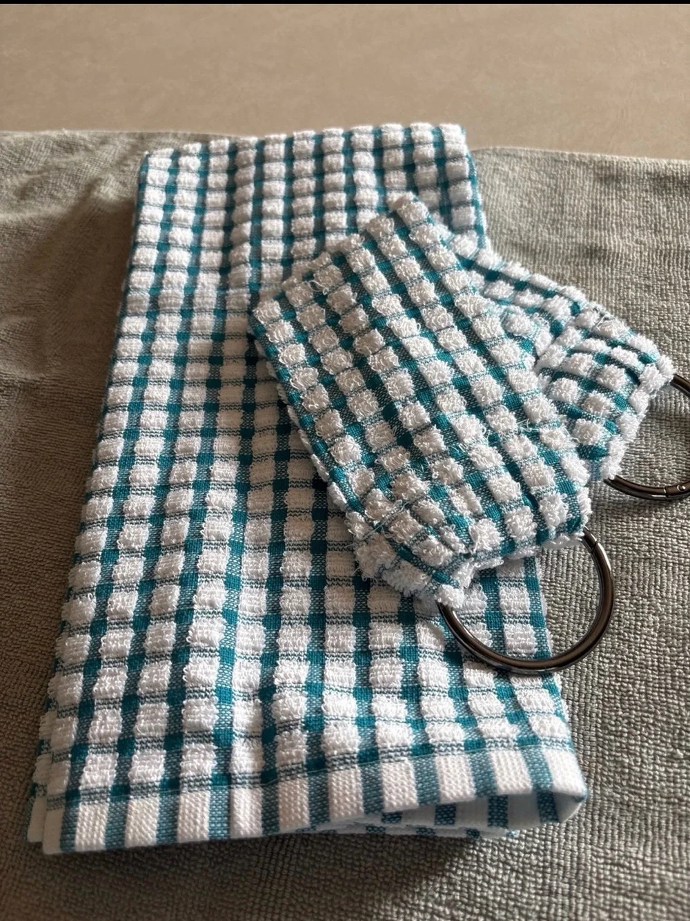 Homemade soft teal